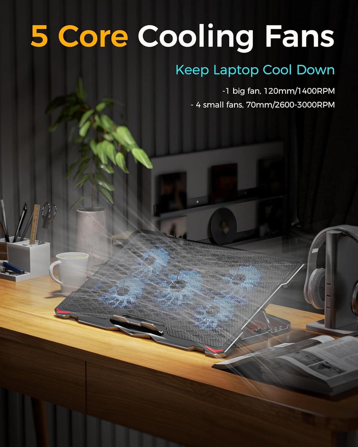 AICHESON Laptop Cooling Pad thumbnail 2