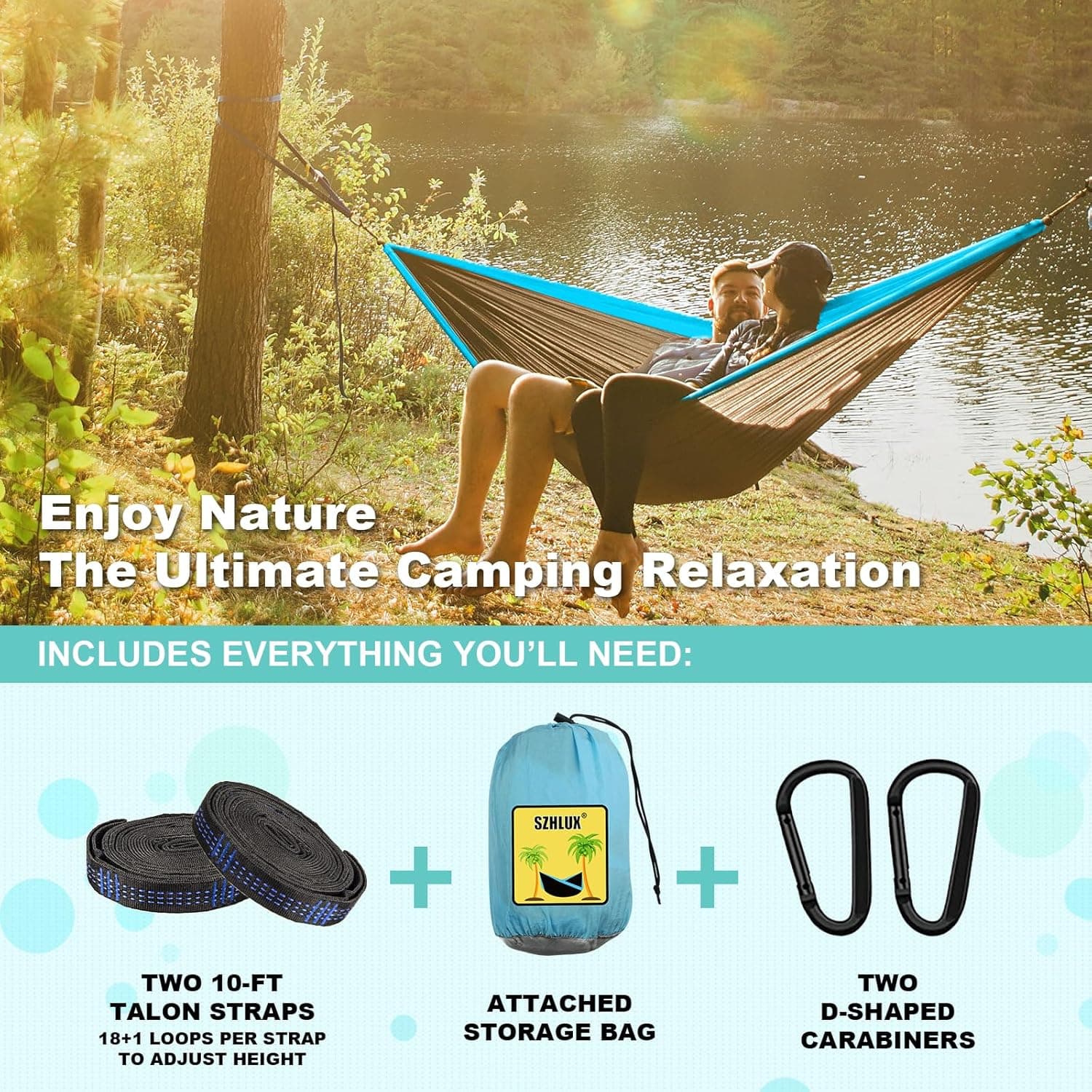SZHLUX Camping Hammock thumbnail 3
