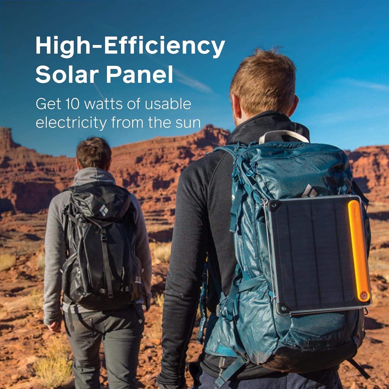 BioLite SolarPanel 10+ with Integrated Battery thumbnail 2