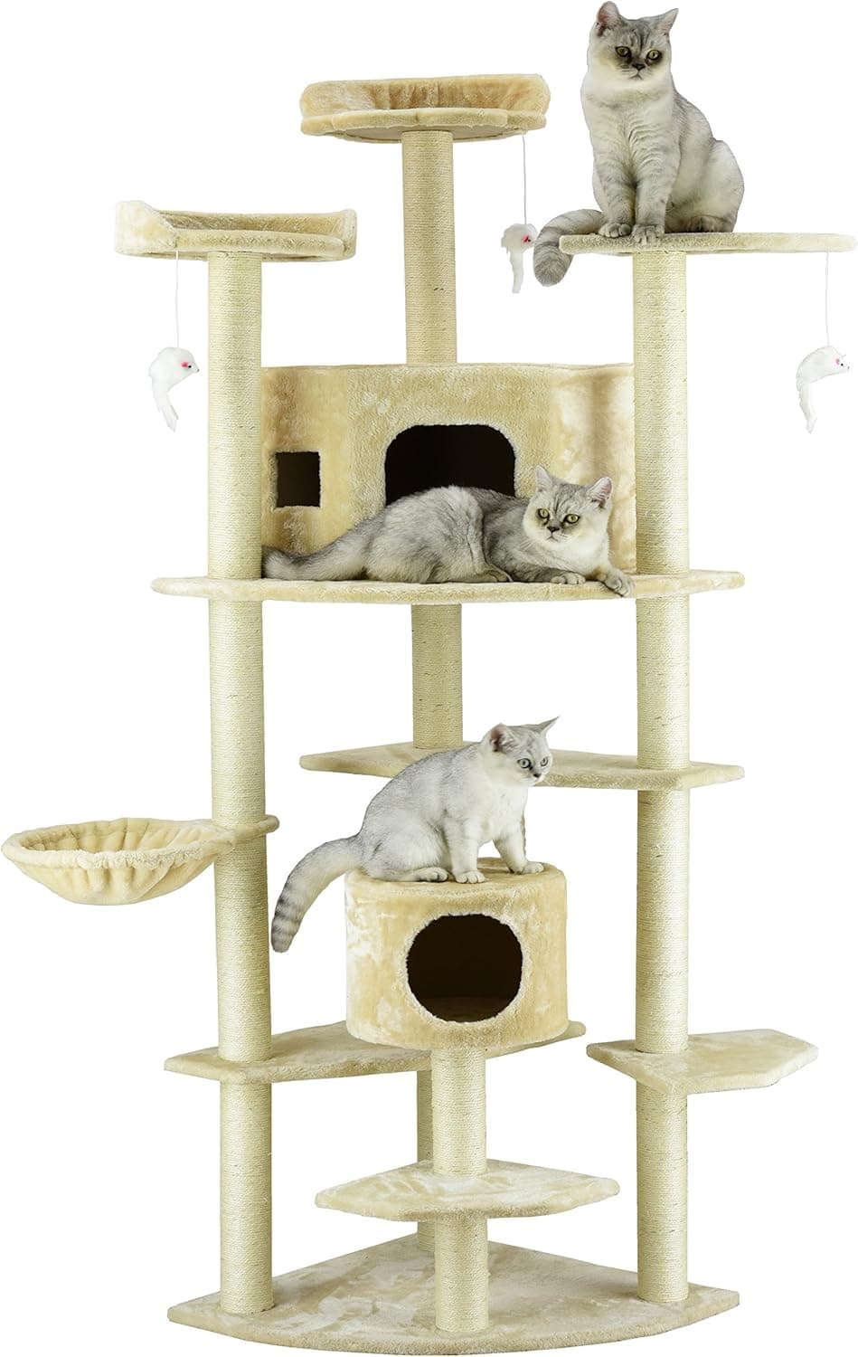 Go Pet Club 80-Inch Cat Tree - image 1