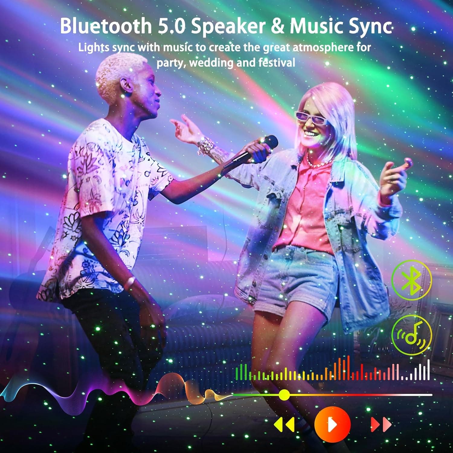 AIRIVO Northern Lights Aurora Projector thumbnail 4