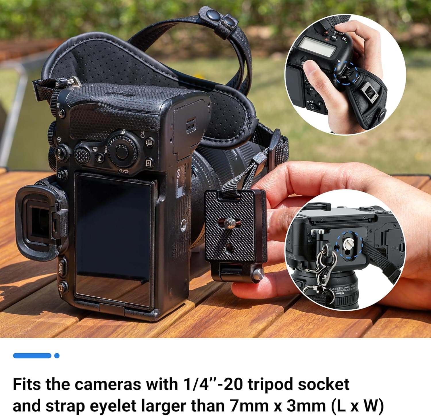 JJC Deluxe Camera Wrist Strap thumbnail 5