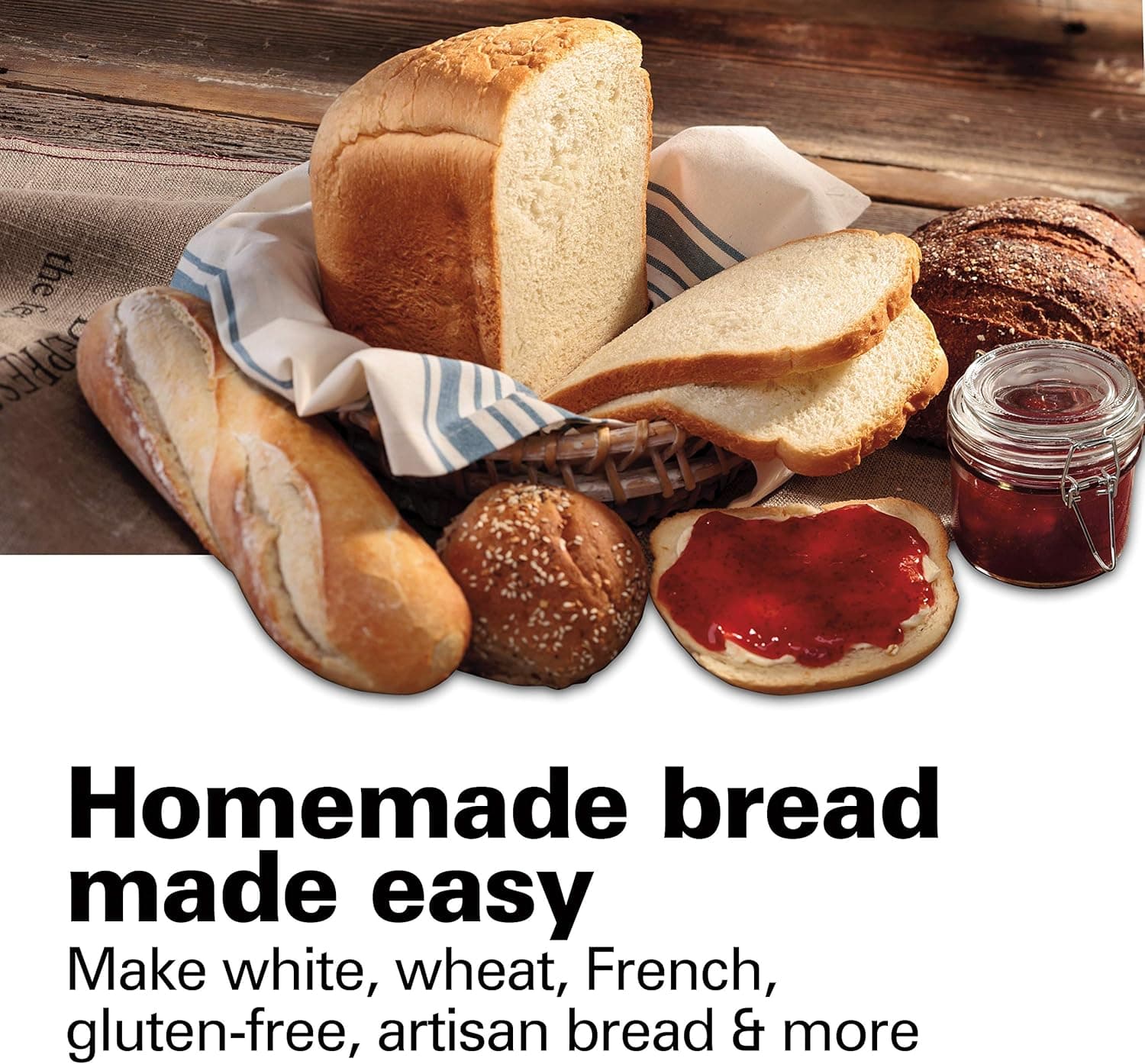 Hamilton Beach 29885 Artisan Bread Maker thumbnail 2