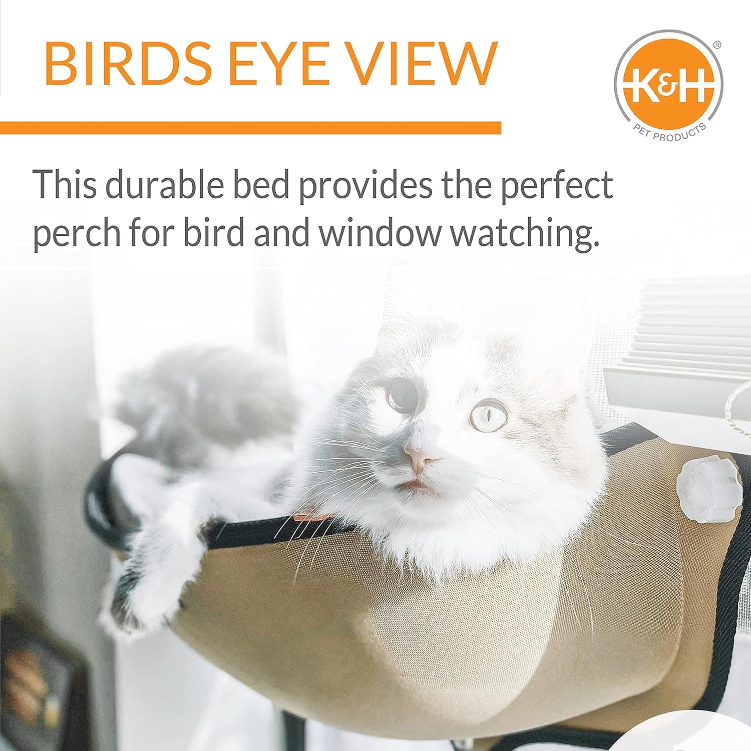 K&H Pet Products EZ Mount Cat Window Perch thumbnail 3