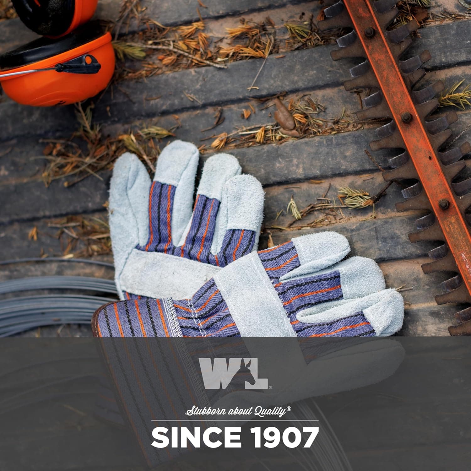 Wells Lamont Men's Heavy Duty Leather Work Gloves (2-Pack) thumbnail 5