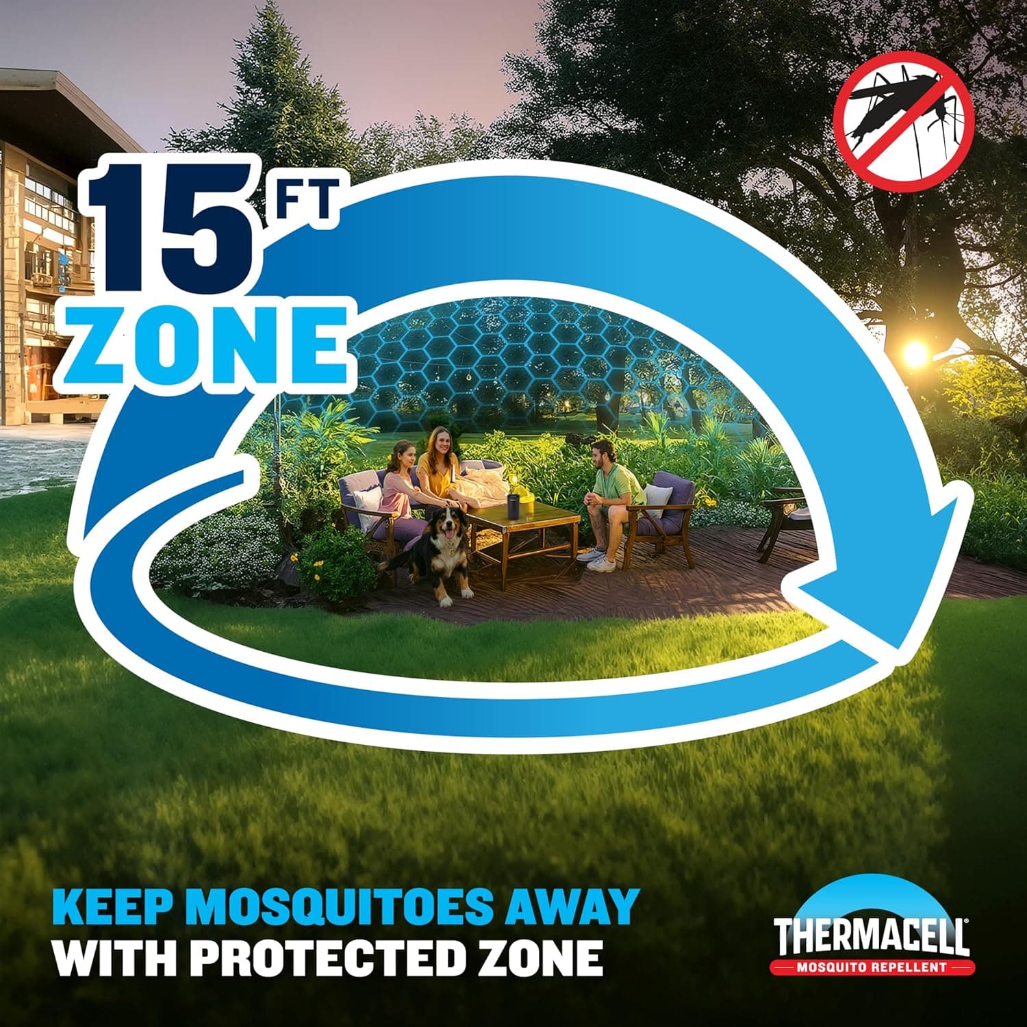 Thermacell Patio Shield Mosquito Repeller thumbnail 2
