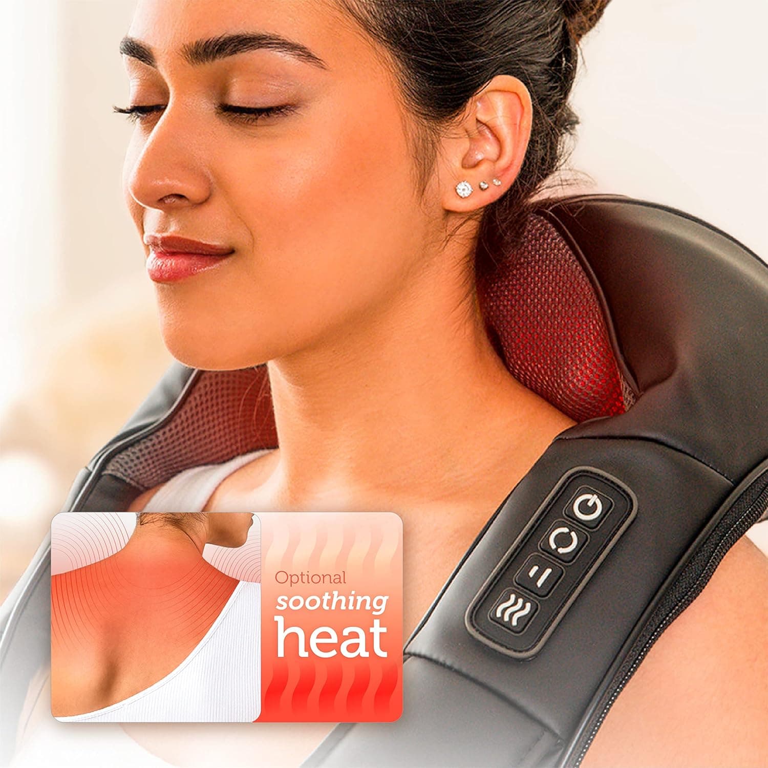 COMFIER Shiatsu Neck and Shoulder Massager with Heat thumbnail 5