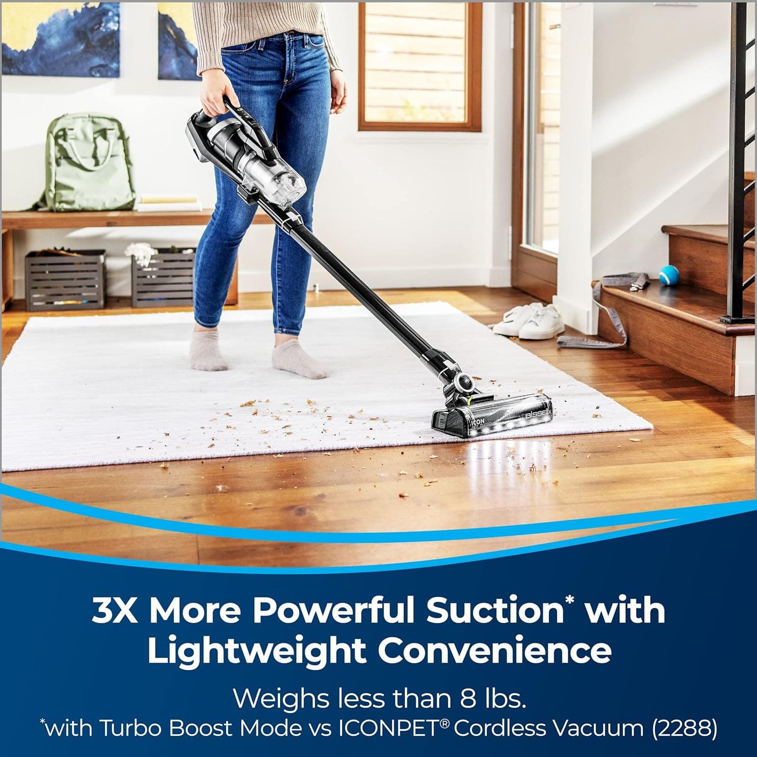 Bissell ICONpet Turbo Cordless Stick Vacuum thumbnail 3