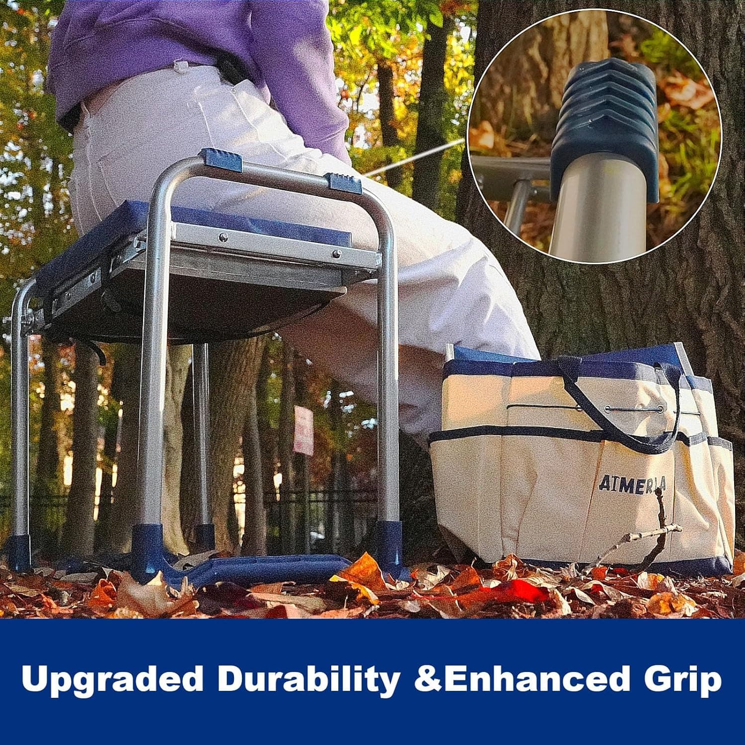 Aimerla K5 Foldable Kneeler Seat with Detachable Cloud Pad thumbnail 5