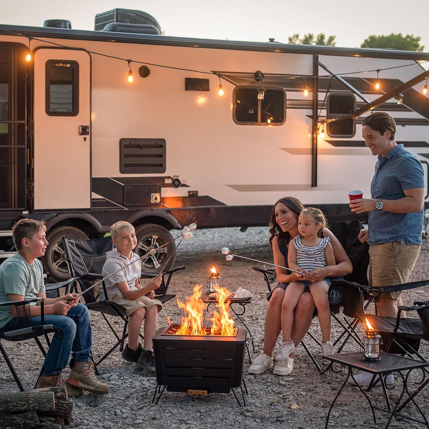 TIKI Brand Retreat Smokeless Fire Pit thumbnail 2