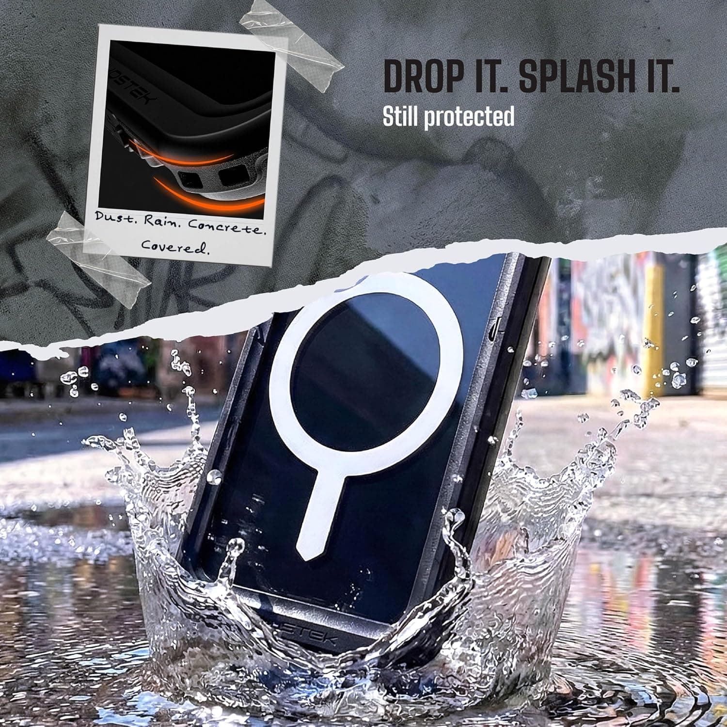 Ghostek Nautical Slim Waterproof Case for Galaxy S26+ thumbnail 2