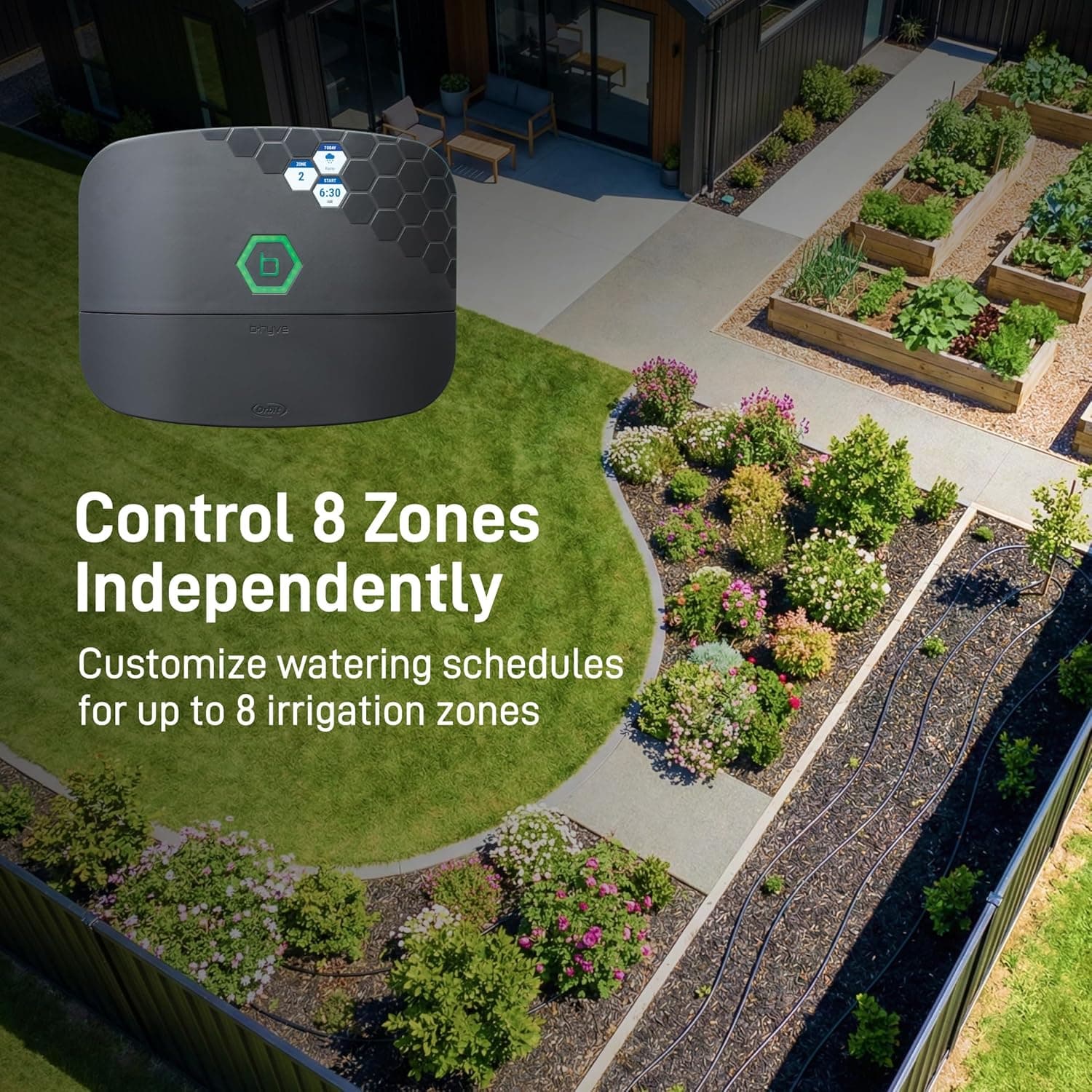 Orbit B-hyve XR 8-Zone Smart Sprinkler Controller thumbnail 3