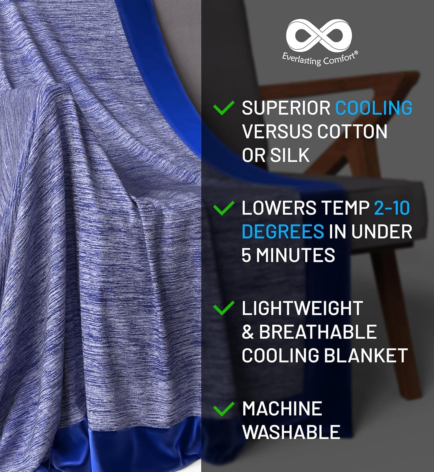 Everlasting Comfort Cooling Blanket thumbnail 2