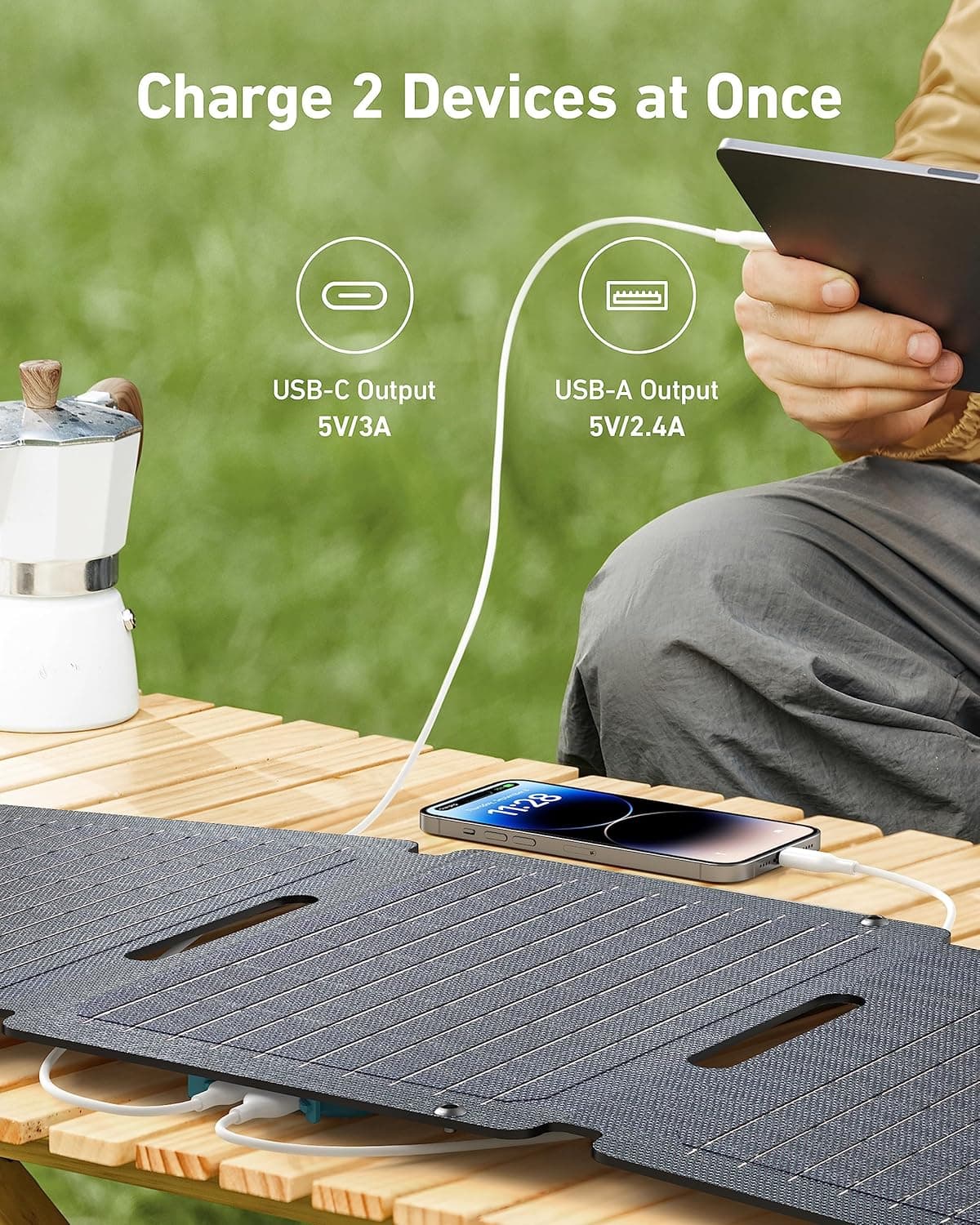 Anker SOLIX PS30 Portable Solar Panel (30W) thumbnail 3