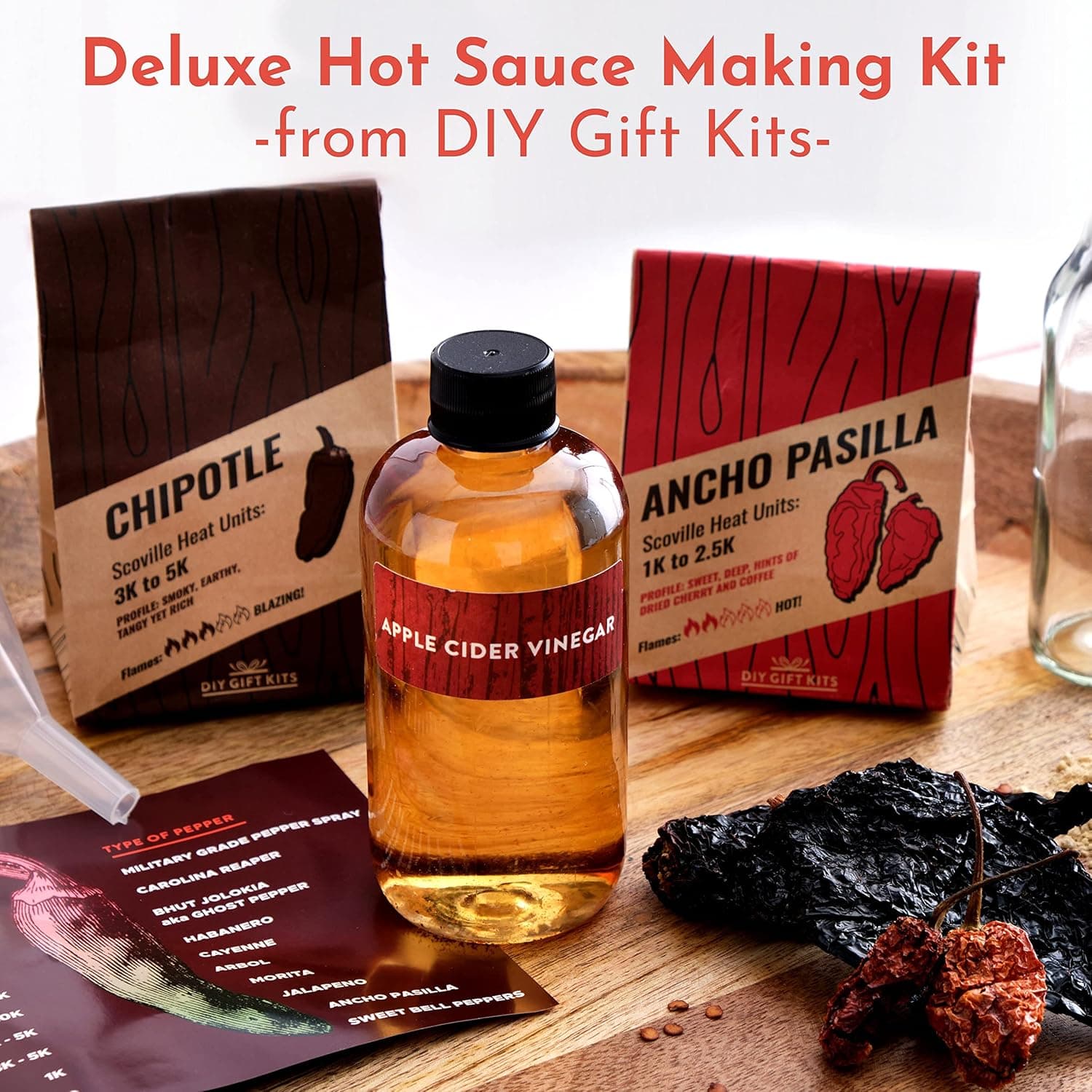 DIY Gift Kits Carolina Reaper Hot Sauce Making Kit thumbnail 3