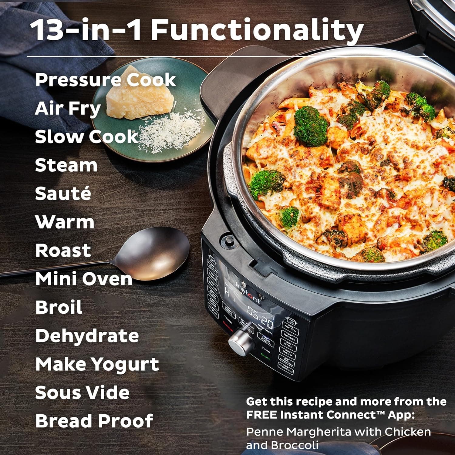 Instant Pot Duo Crisp Ultimate Lid 13-in-1 (6.5 Quart) thumbnail 4