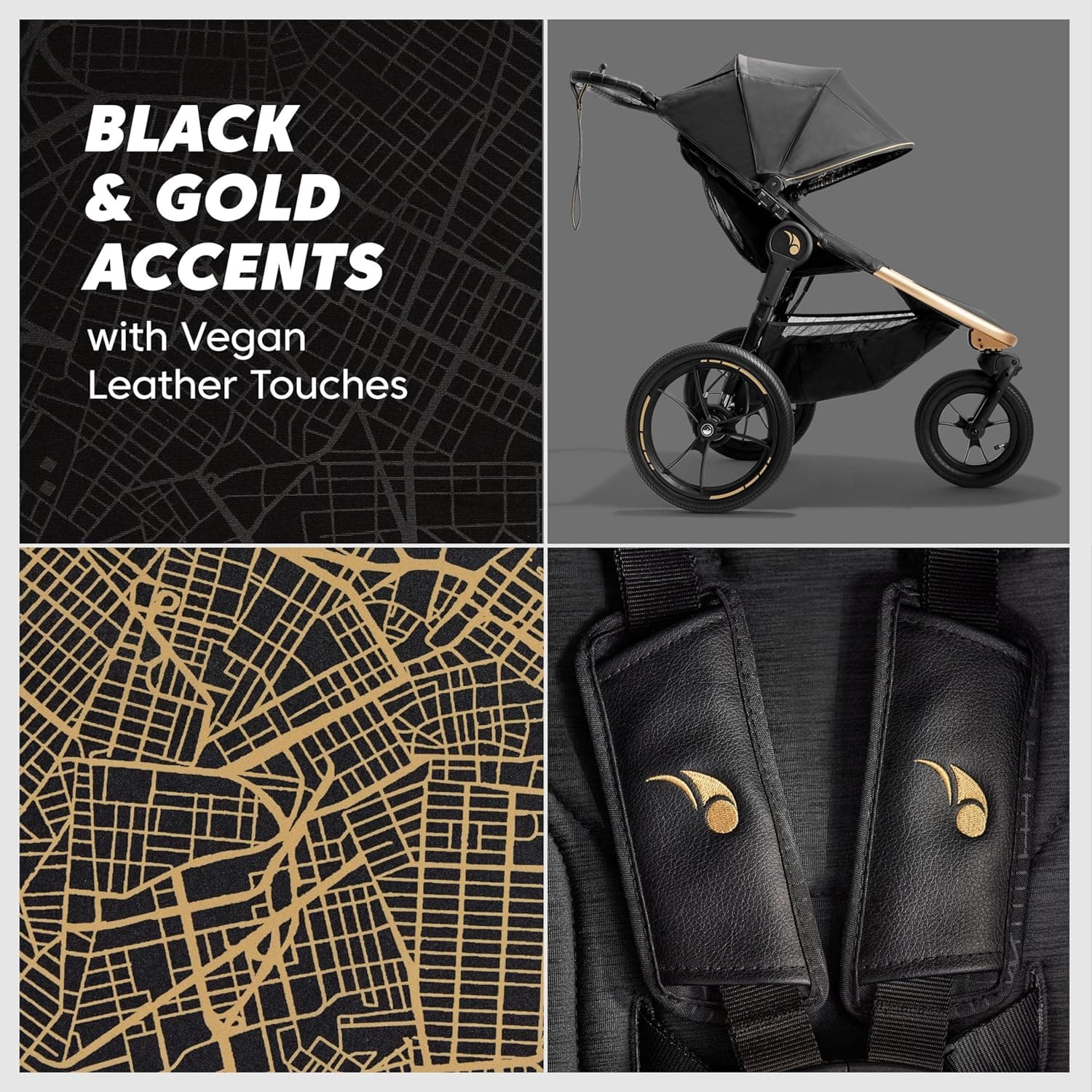 Baby Jogger Summit X3 3-Wheel Jogging Stroller thumbnail 2