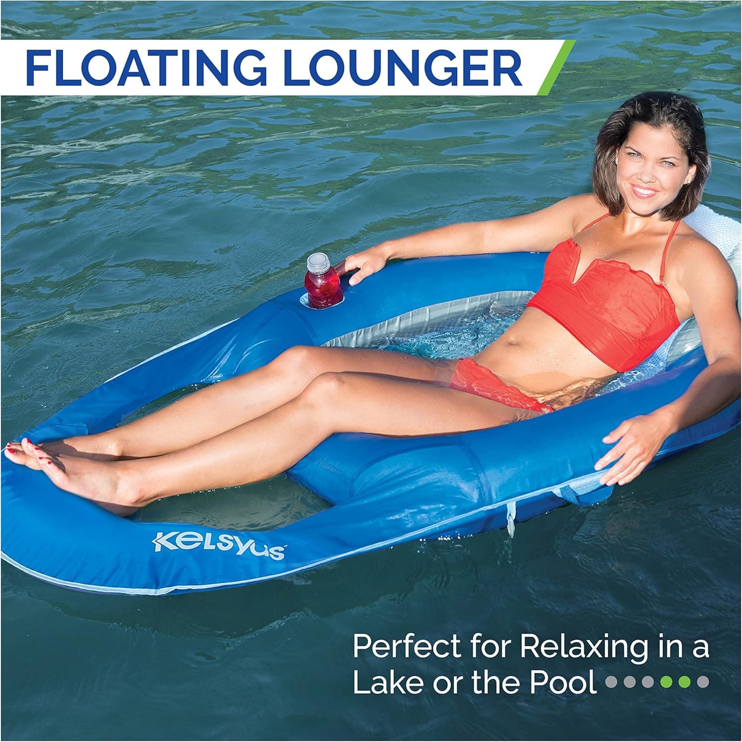 Kelsyus Premium Floating Lounger thumbnail 3
