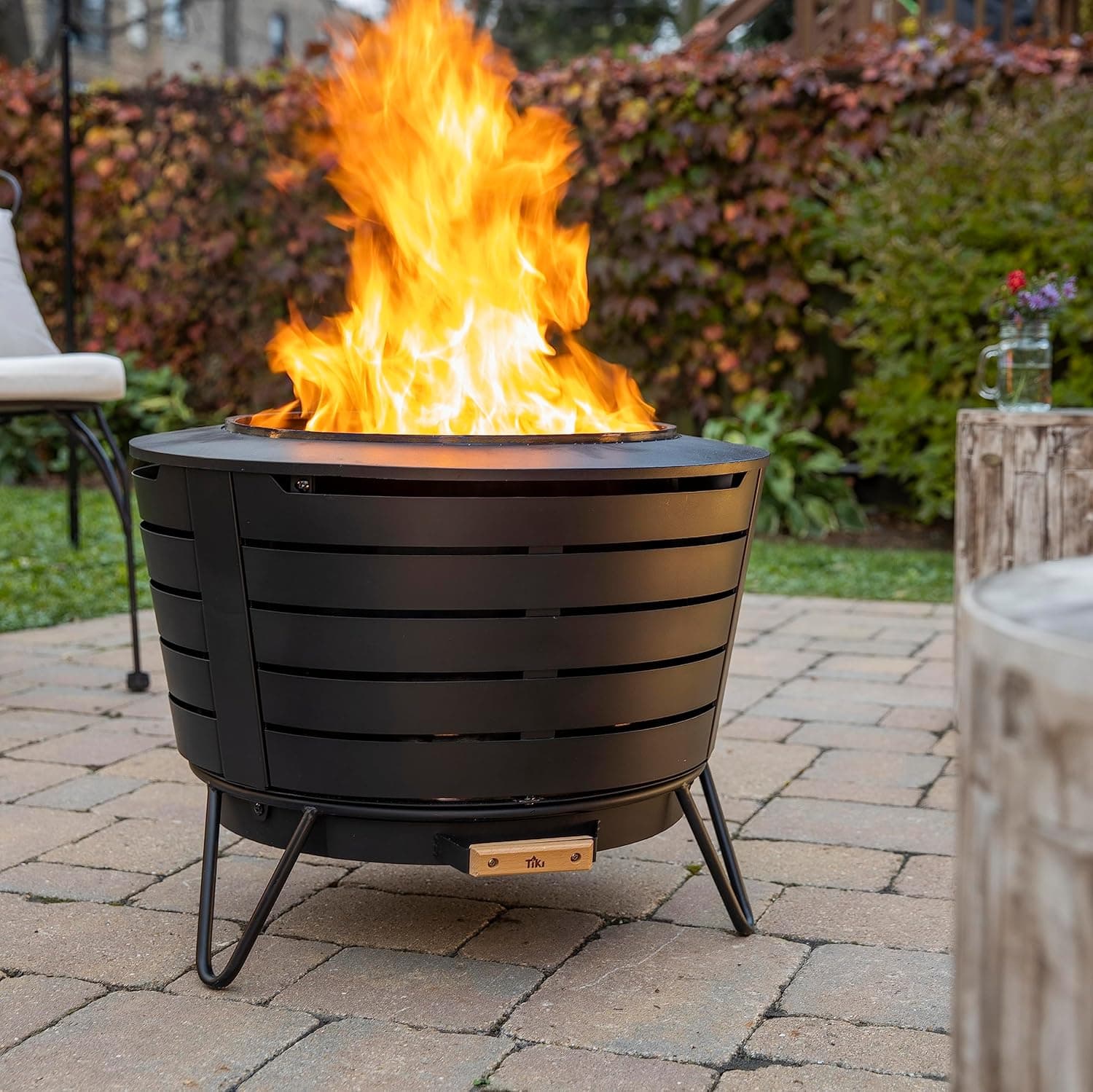 TIKI Brand Patio Smokeless Fire Pit 25-Inch thumbnail 2
