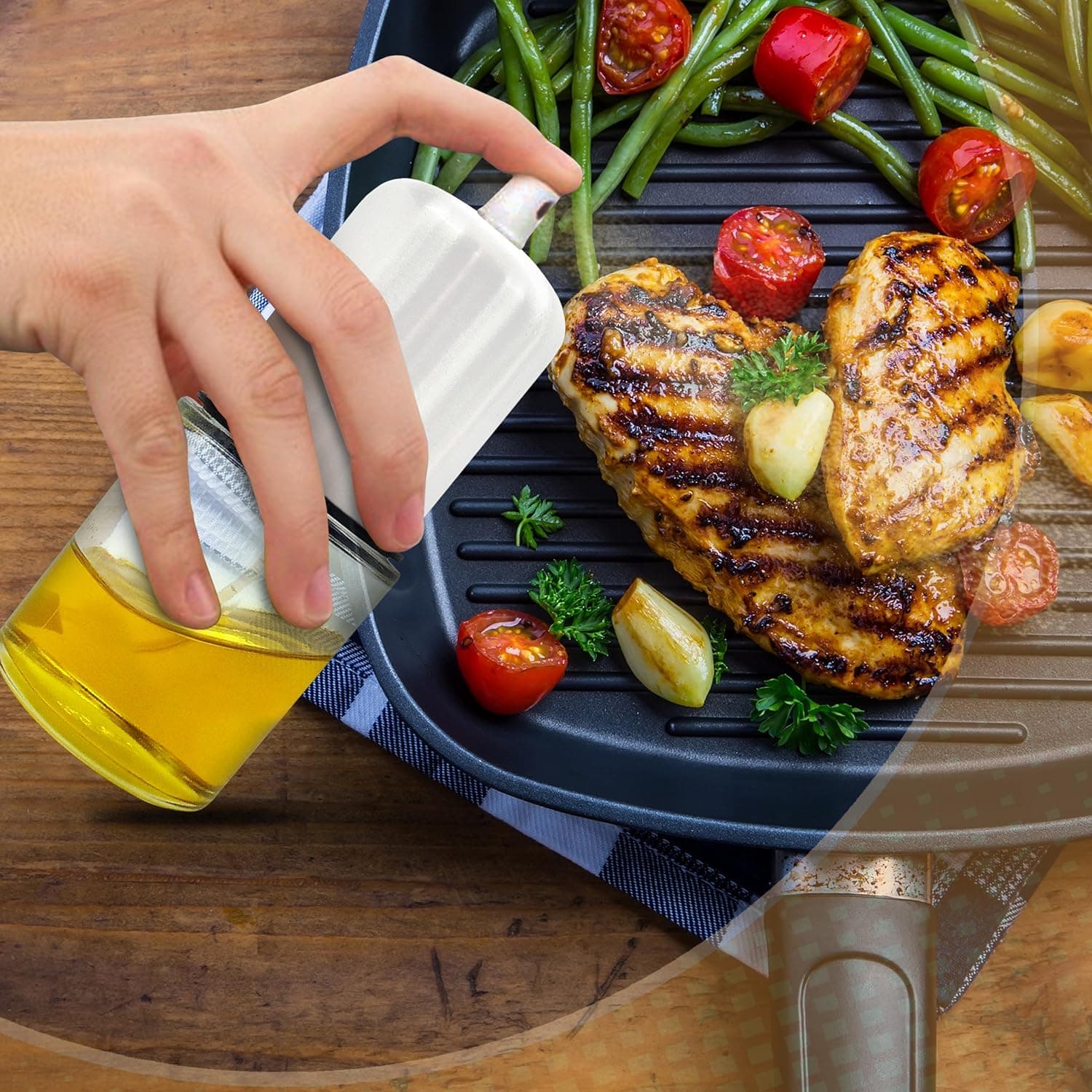 CHEFVANTAGE Premium Olive Oil Mister thumbnail 2