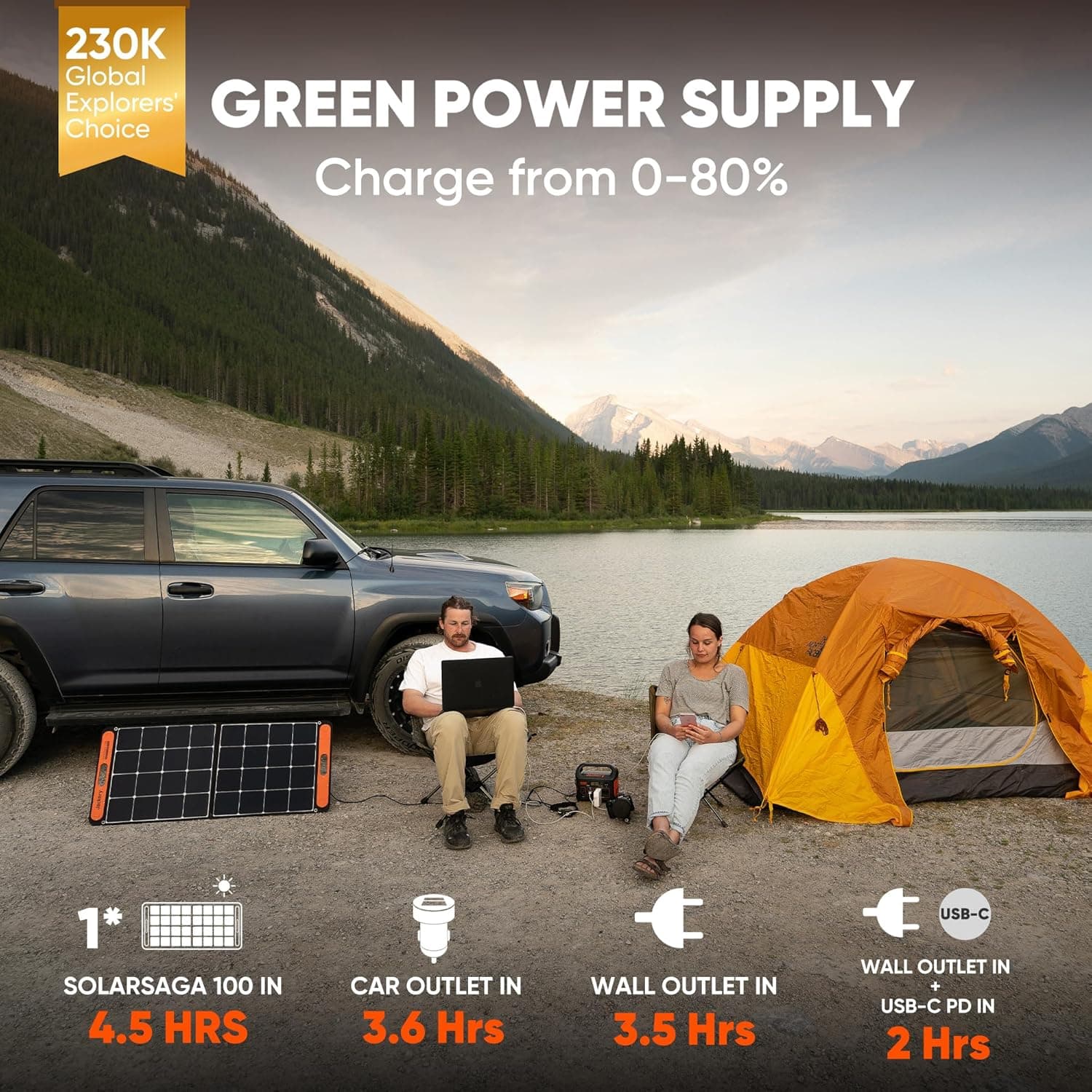 Jackery Portable Power Station Explorer 300 thumbnail 2
