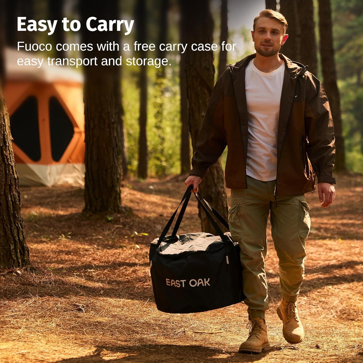 East Oak Fuoco 21-Inch Smokeless Fire Pit thumbnail 5