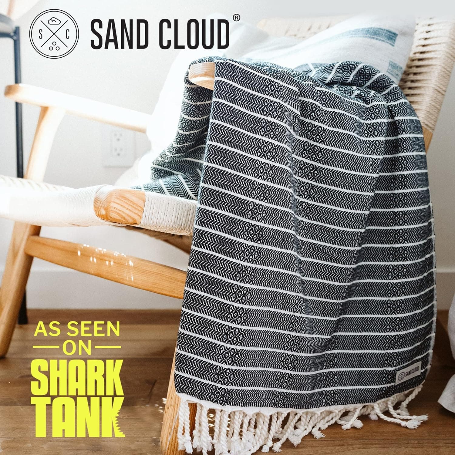 Sand Cloud Turkish Beach Towel (Large, Gocek) thumbnail 2