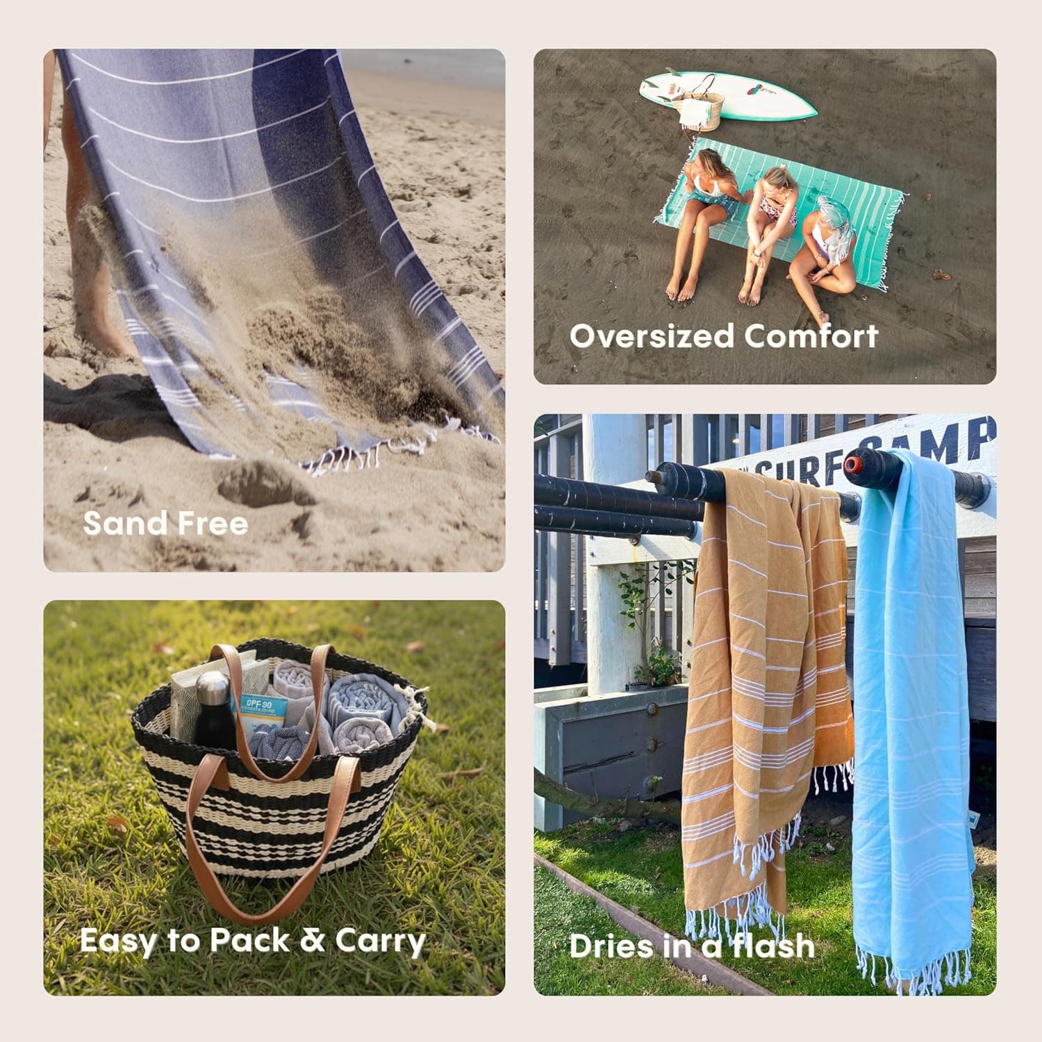 WETCAT Turkish Beach Towel (Oversized) thumbnail 4