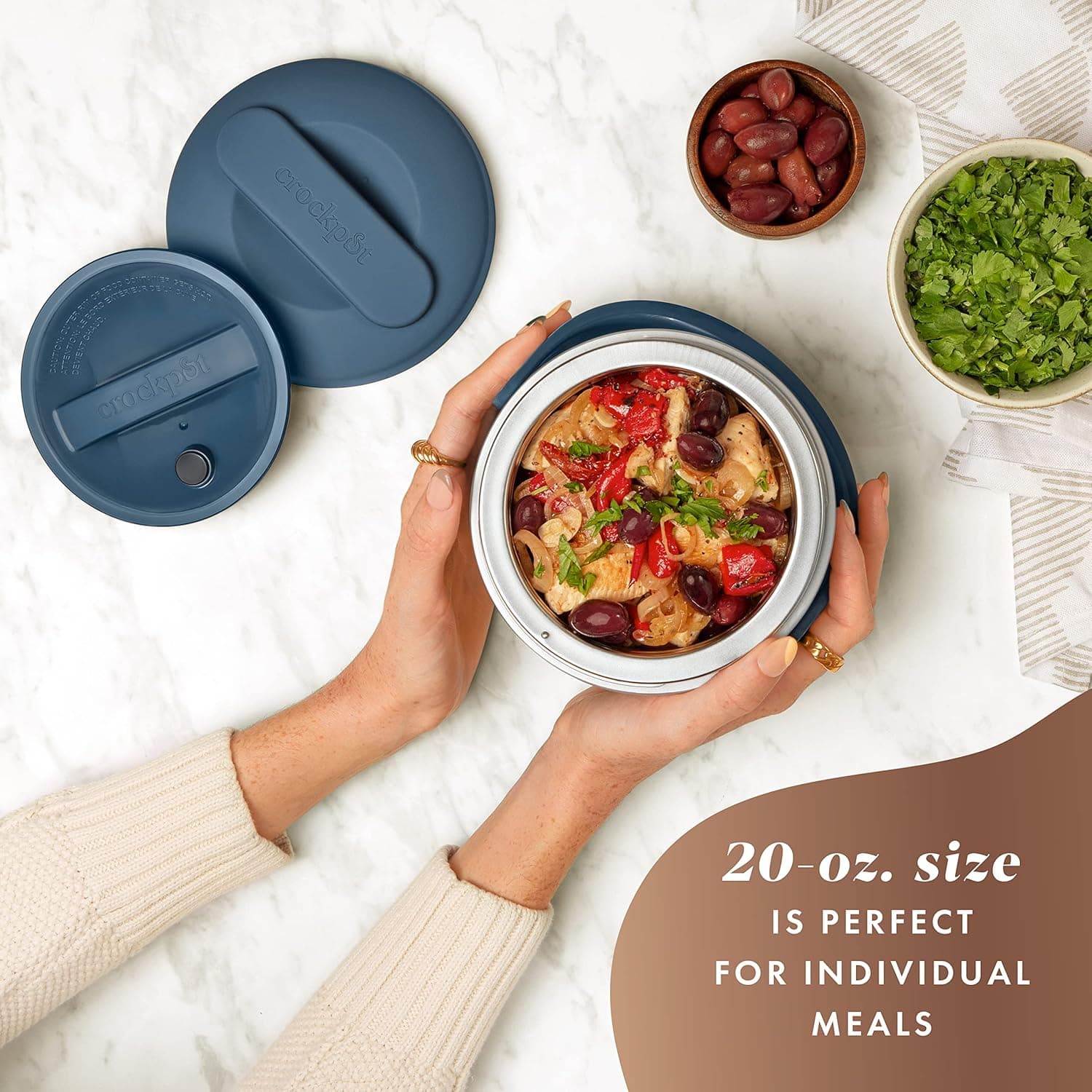 Crock-Pot 20-Ounce Portable Electric Lunch Box thumbnail 2