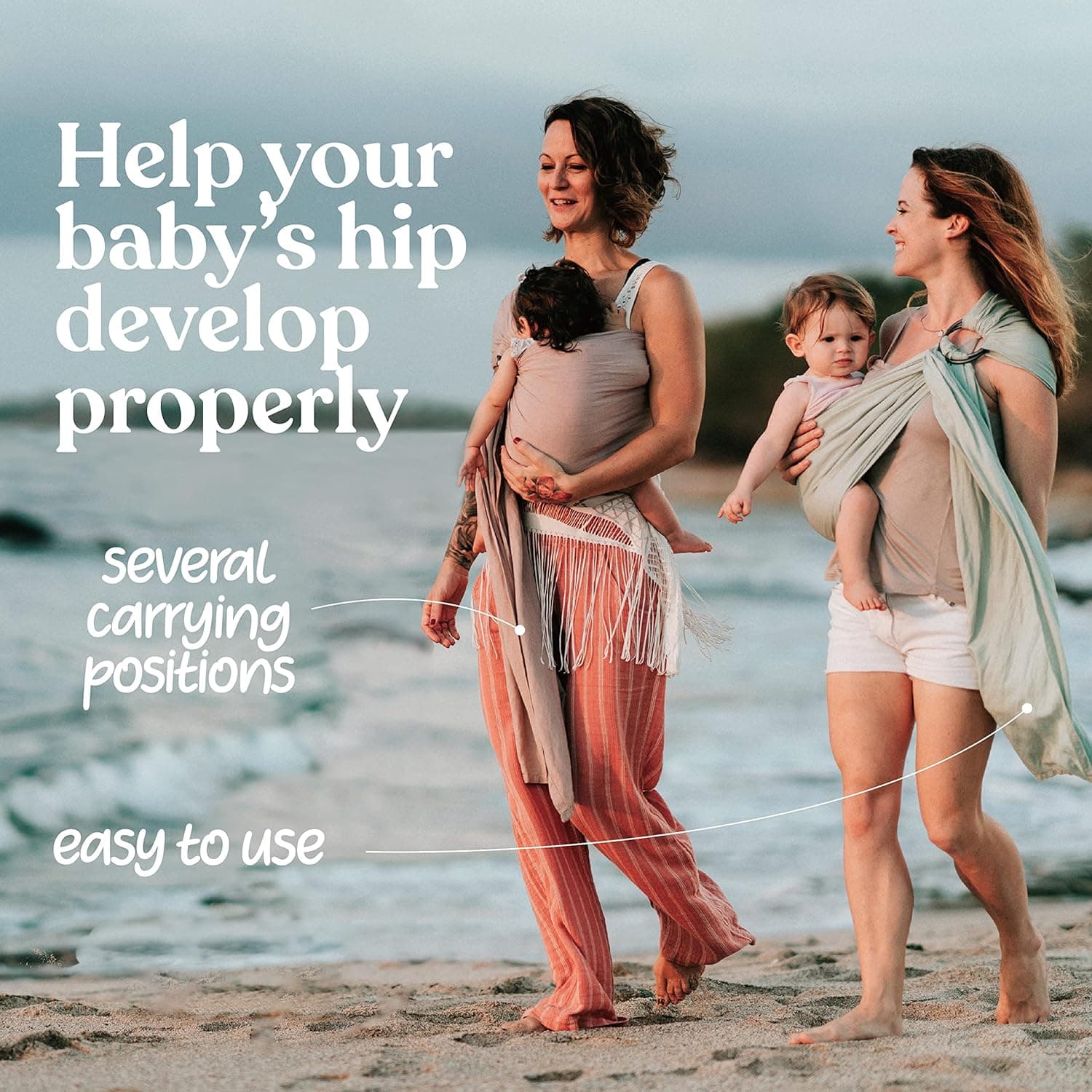 Nalakai Ring Sling Baby Carrier thumbnail 3