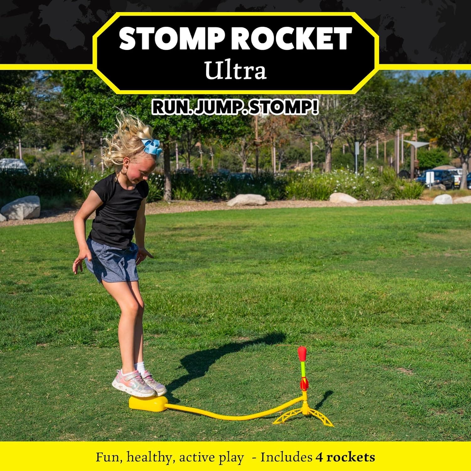 Stomp Rocket Ultra Rocket Launcher (4 Rockets) thumbnail 2
