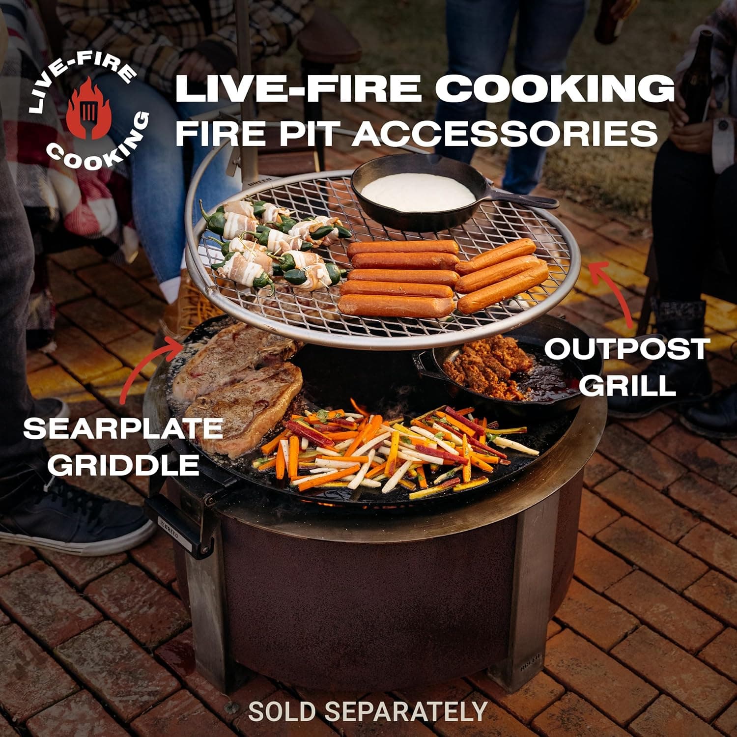 Breeo X Series 24 Smokeless Fire Pit thumbnail 5