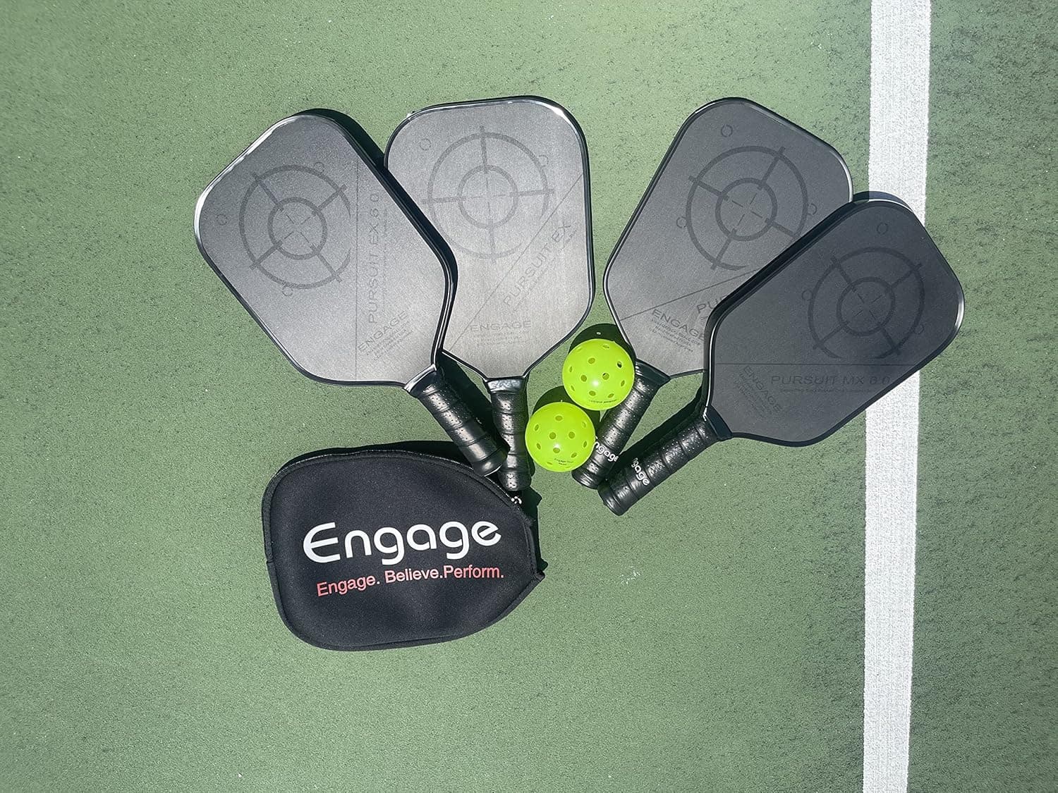 Engage Pursuit MX 6.0 Graphite Pickleball Paddle thumbnail 5