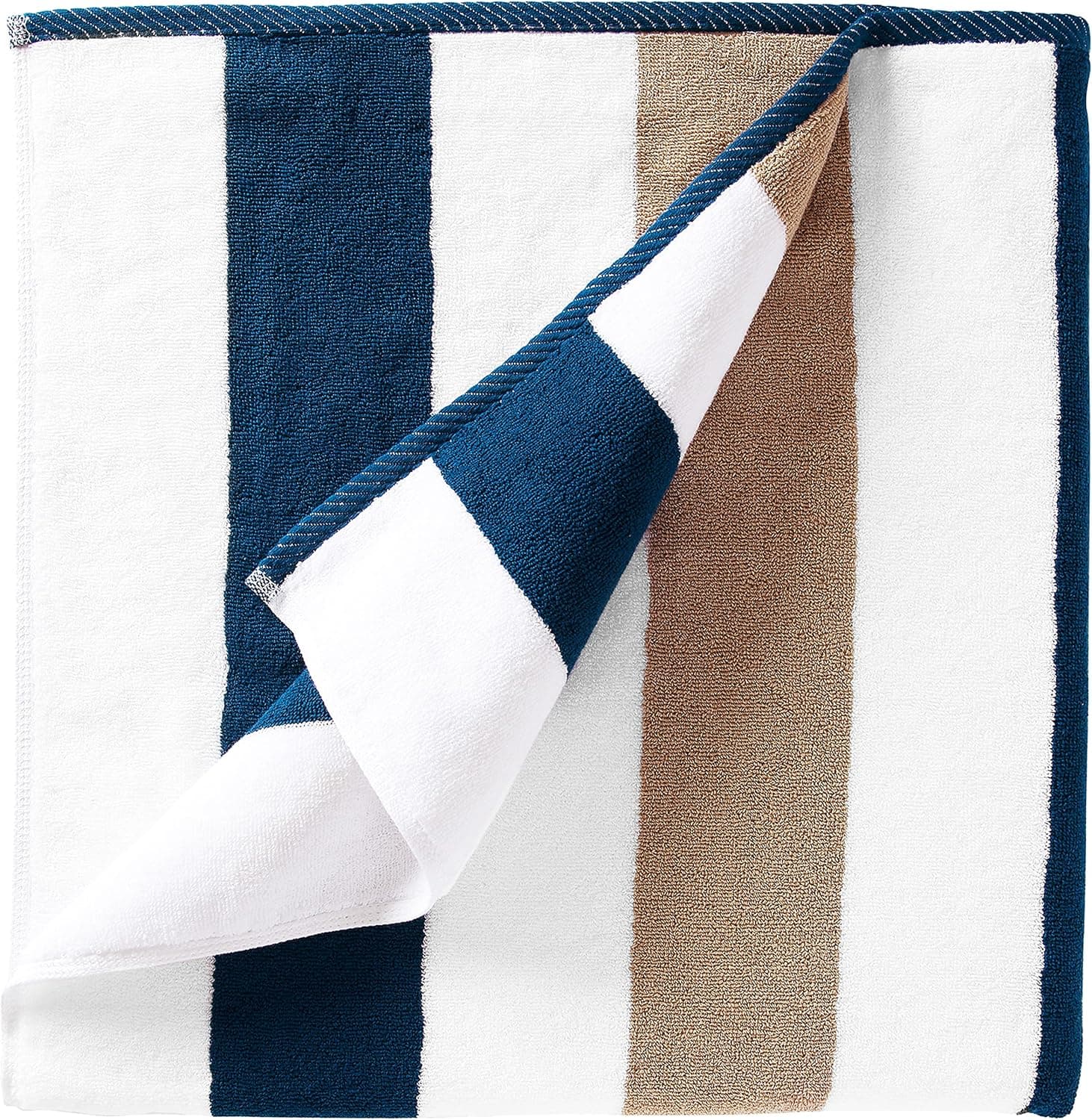 Laguna Beach Textile Co. Striped Cabana Beach Towel - image 1