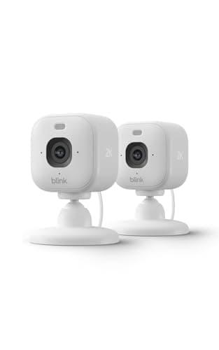 Blink Mini 2K+ (newest model) – Plug-in Home & Pet Indoor Security Camera with 2K video resolution