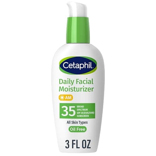Cetaphil Oil-Free Face Moisturizer, SPF 35