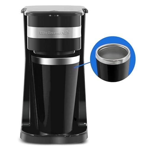 Elite Gourmet EHC111A Personal Single-Serve Compact Coffee Maker - image 1