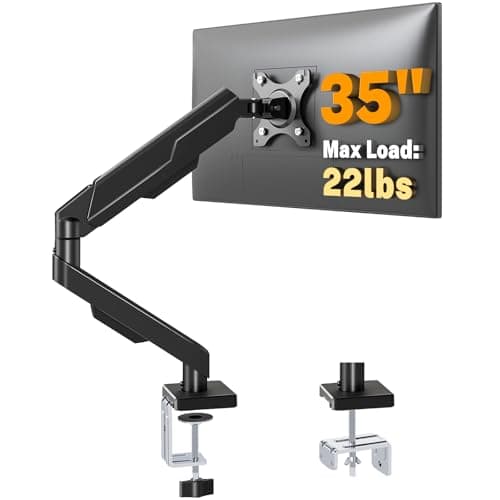 5Rcom Single Monitor Arm for 13-35 Inch Computer Screens