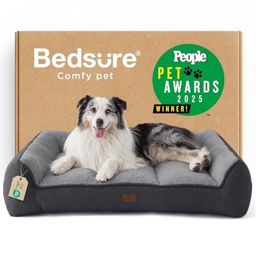 Bedsure SupportMax™ Extra Thick Orthopedic XL Dog Beds Large Sized Dog