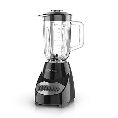 BLACK+DECKER Countertop Blender with 6-Cup Glass Jar