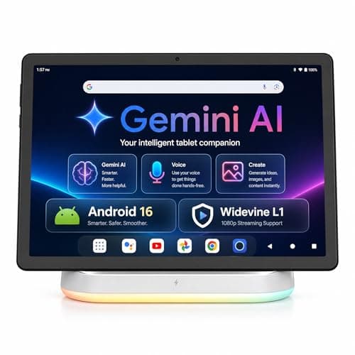 Jeazans 2026 Upgraded Android 16 Tablet with 64GB+1TB Expand