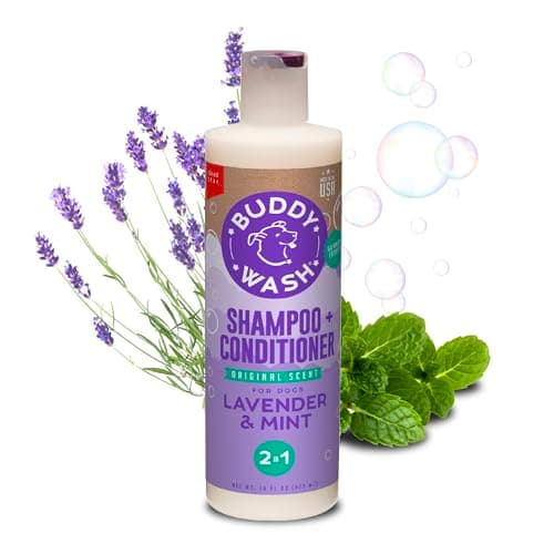 Buddy Wash Original Lavender & Mint 2-in-1 Dog Shampoo and Conditioner - image 1