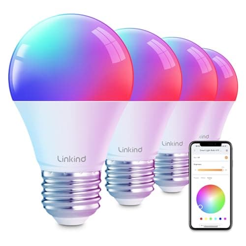 Linkind Smart Light Bulbs, Work with Alexa