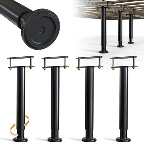 Kings Brace Heavy Duty Steel Bed Risers (4-Pack) - image 1