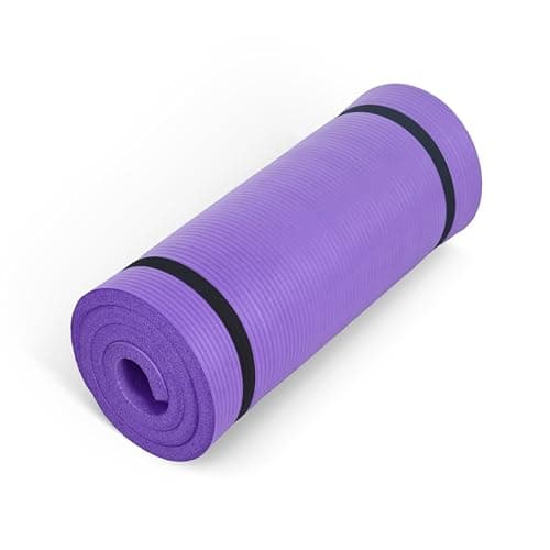 CAP Barbell Yoga Mat 1" Thick with Carrying Strap