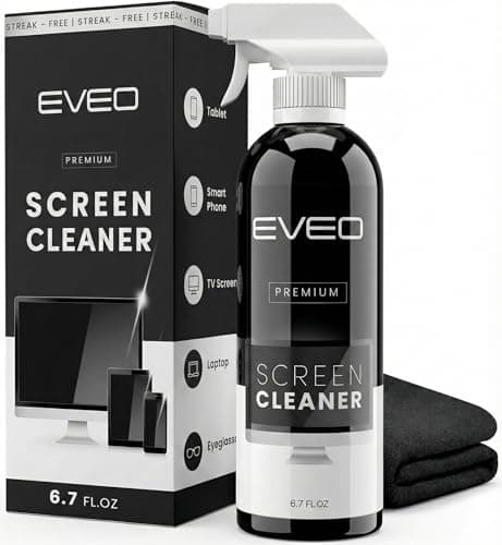 EcoMoist Natural Screen Cleaner (250 ml + Cloth) - image 1