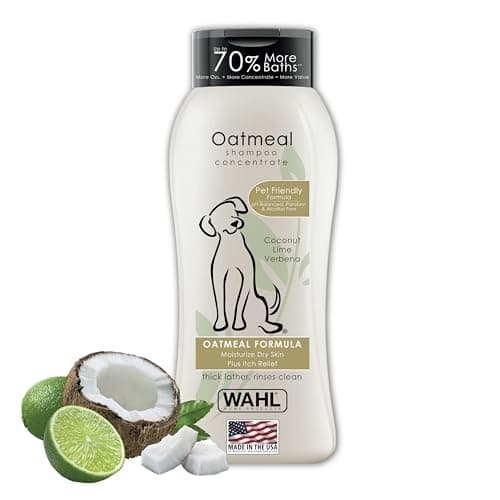 Wahl USA Dry Skin & Itch Relief Pet Shampoo, Oatmeal Formula - image 1
