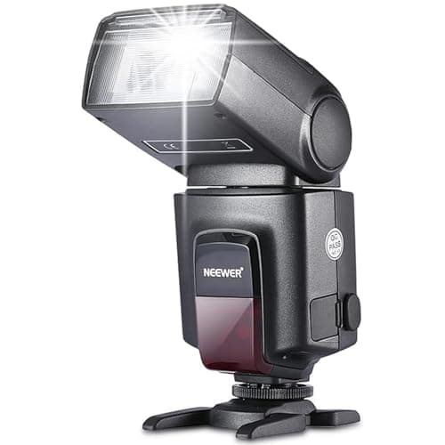 NEEWER TT560 Camera Flash Speedlite Compatible with Canon Sony Nikon Panasonic Fuji DSLR with Universal Single Contact Hot Shoe Mount