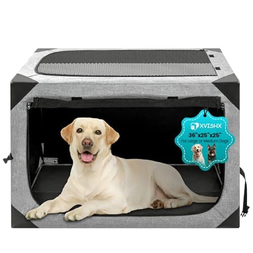 Dog Crate,36x25x25 Inch Large Dog Crate for Large or Medium Dogs