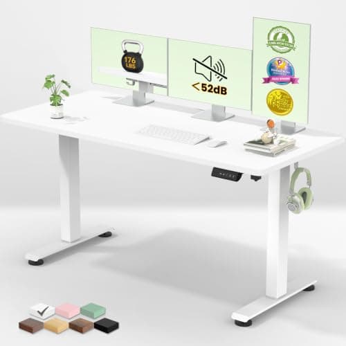 Veken 55 Inch Large Electric Standing Desk